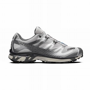 Salomon Xt-4 Advanced Trail Running Shoes Silver Metal/Grey Women