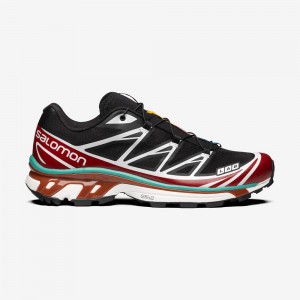 Salomon Xt-6 Sneakers Black/Red Orange Men