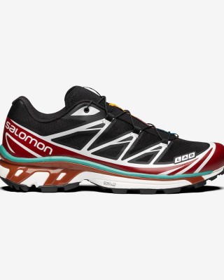 Salomon Xt-6 Sneakers Black/Red Orange Men