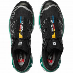 Salomon Xt-6 Trail Running Shoes Black/White Men