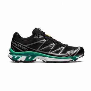 Salomon Xt-6 Trail Running Shoes Black/White Men