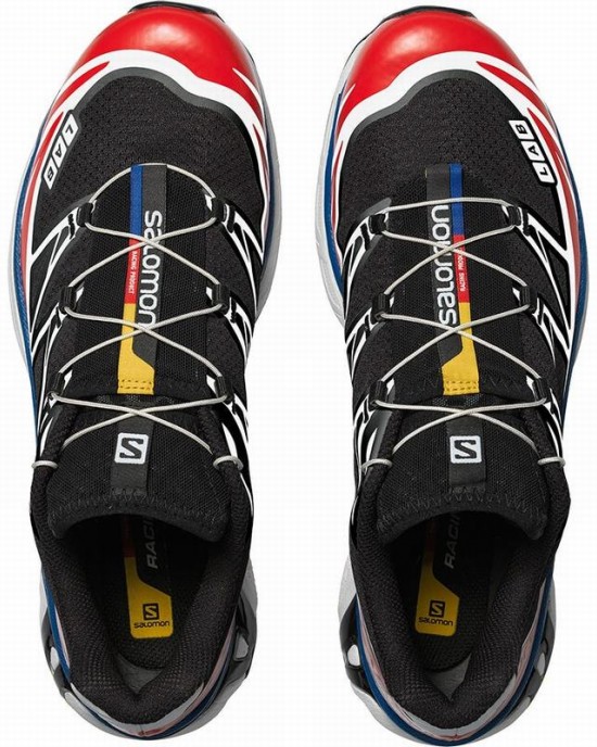 Salomon Xt-6 Racing Trail Running Shoes Black/White Men