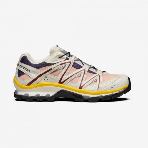 Salomon Trail Running Shoes Beige/Pink Men