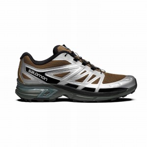 Salomon Xt-Wings 2 Trail Running Shoes Silver Metal Men