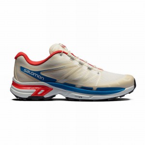 Salomon Xt-Wings 2 Trail Running Shoes Beige/Red Men