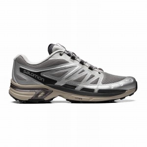 Salomon Xt-Wings 2 Trail Running Shoes Silver/Grey Men